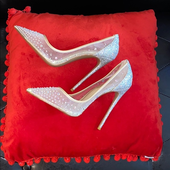 Follies Christal Heels - NEW - Picture 3 of 11